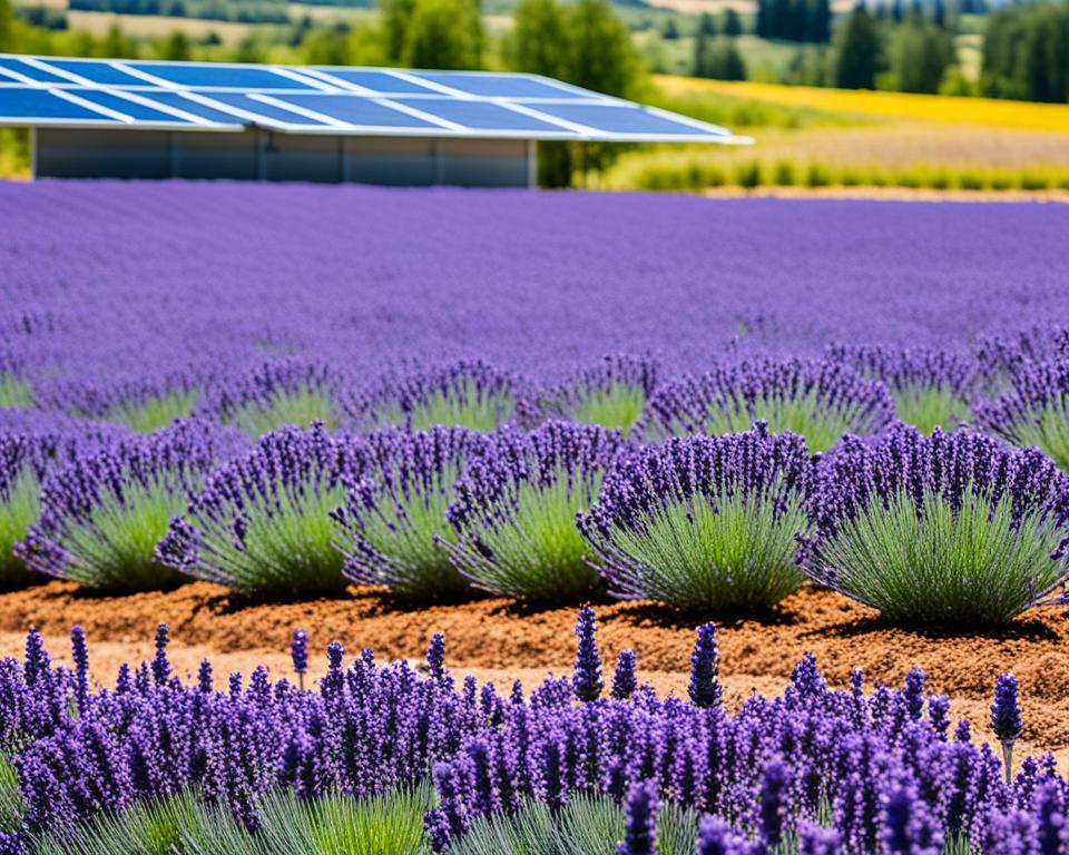 sustainable lavender cultivation