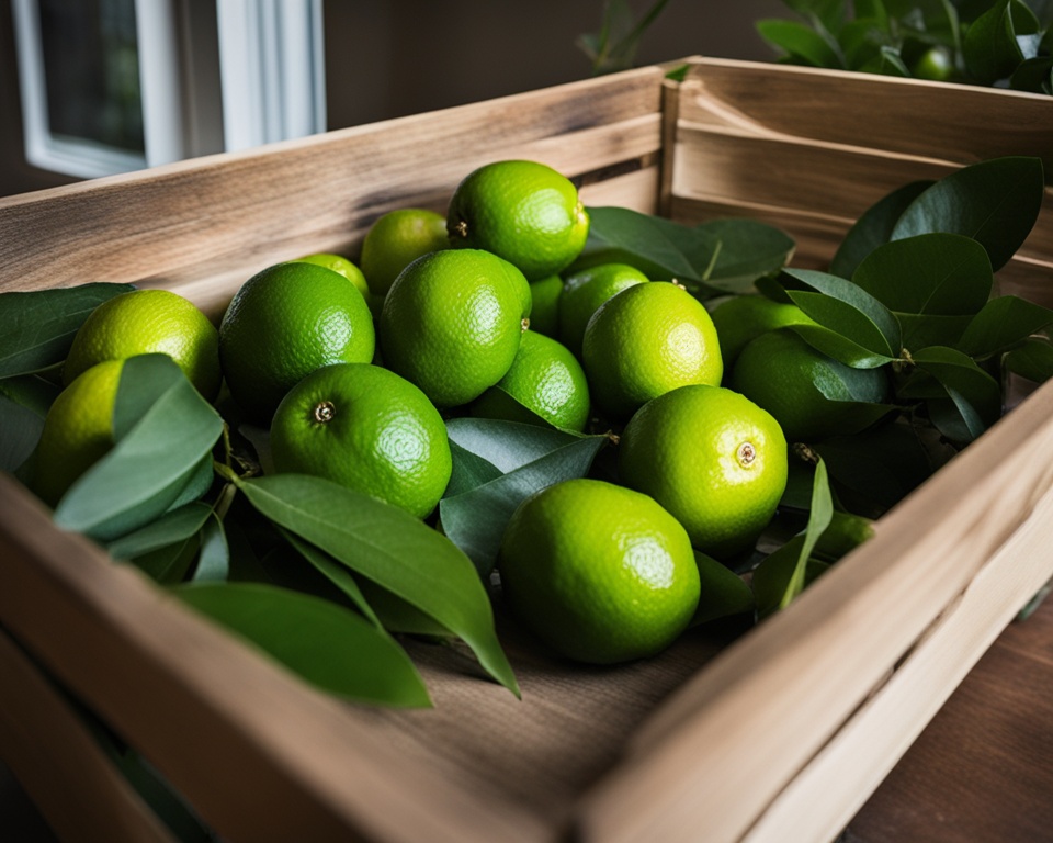 storing kaffir lime